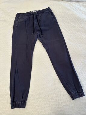 The Rail Men's Navy Drawstring Joggers